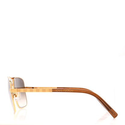 Louis Vuitton Attitude Sunglasses Z0259U Gold 3 of 8