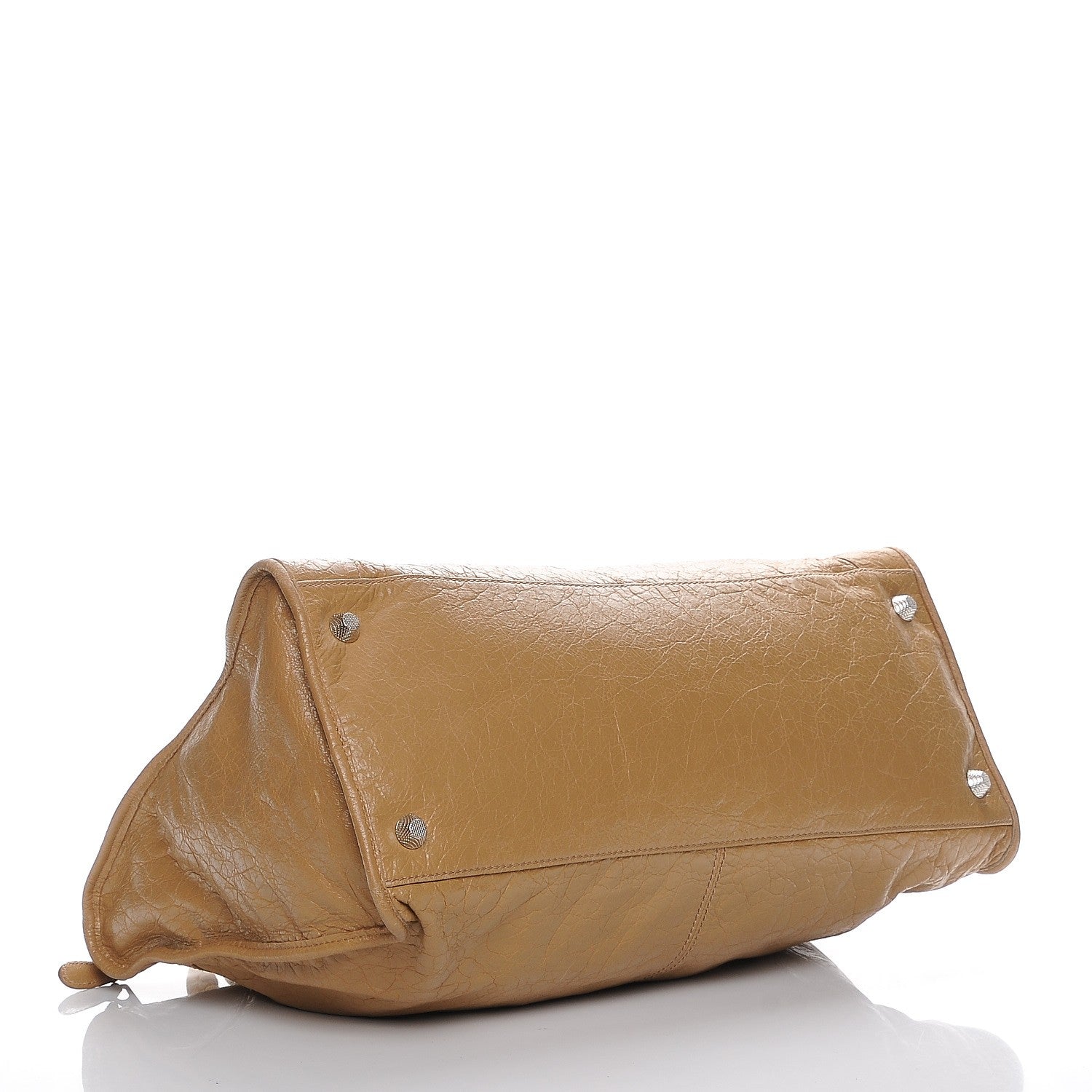 Balenciaga Agneau Giant 12 Silver Hardware Work Beige Nougatine 4 of 7