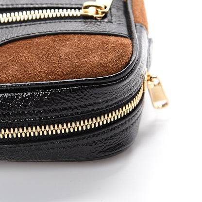Gucci Suede Small Ophidia Belt Bag 65 26 Nocciola Black 11 of 11
