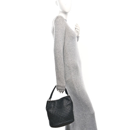 Bottega Veneta Nappa Intrecciato Bucket Bag Black 2 of 11