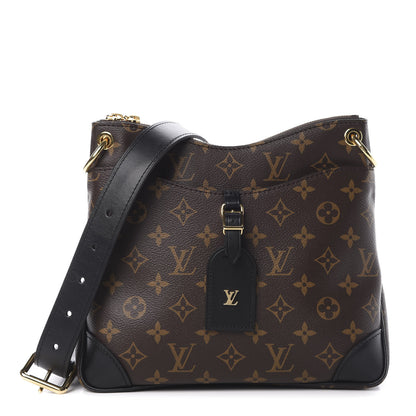 Louis Vuitton Monogram Odeon PM Black 1 of 10