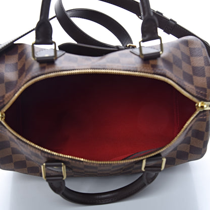 Louis Vuitton Damier Ebene Speedy Bandouliere 30 6 of 11