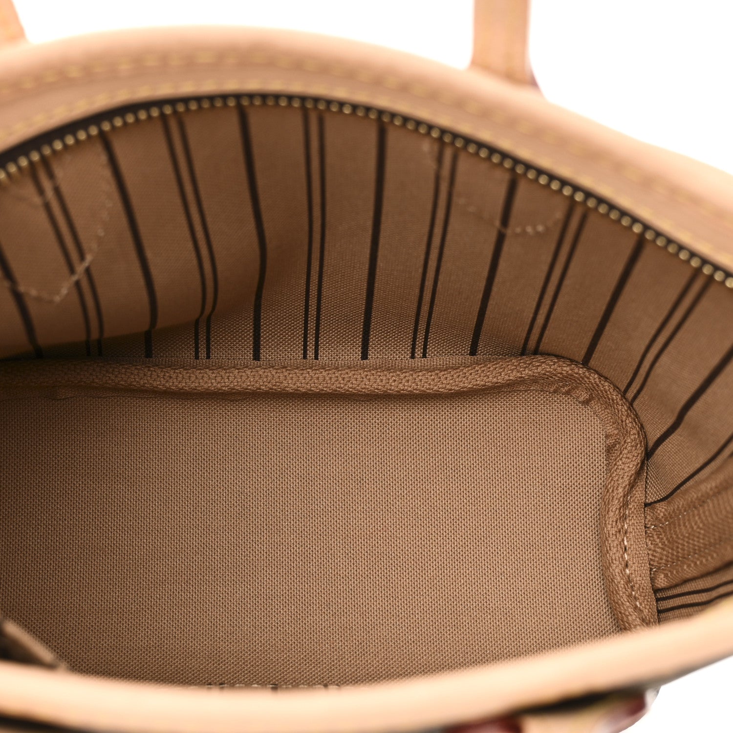 Louis Vuitton Monogram Neverfull BB Beige 6 of 10
