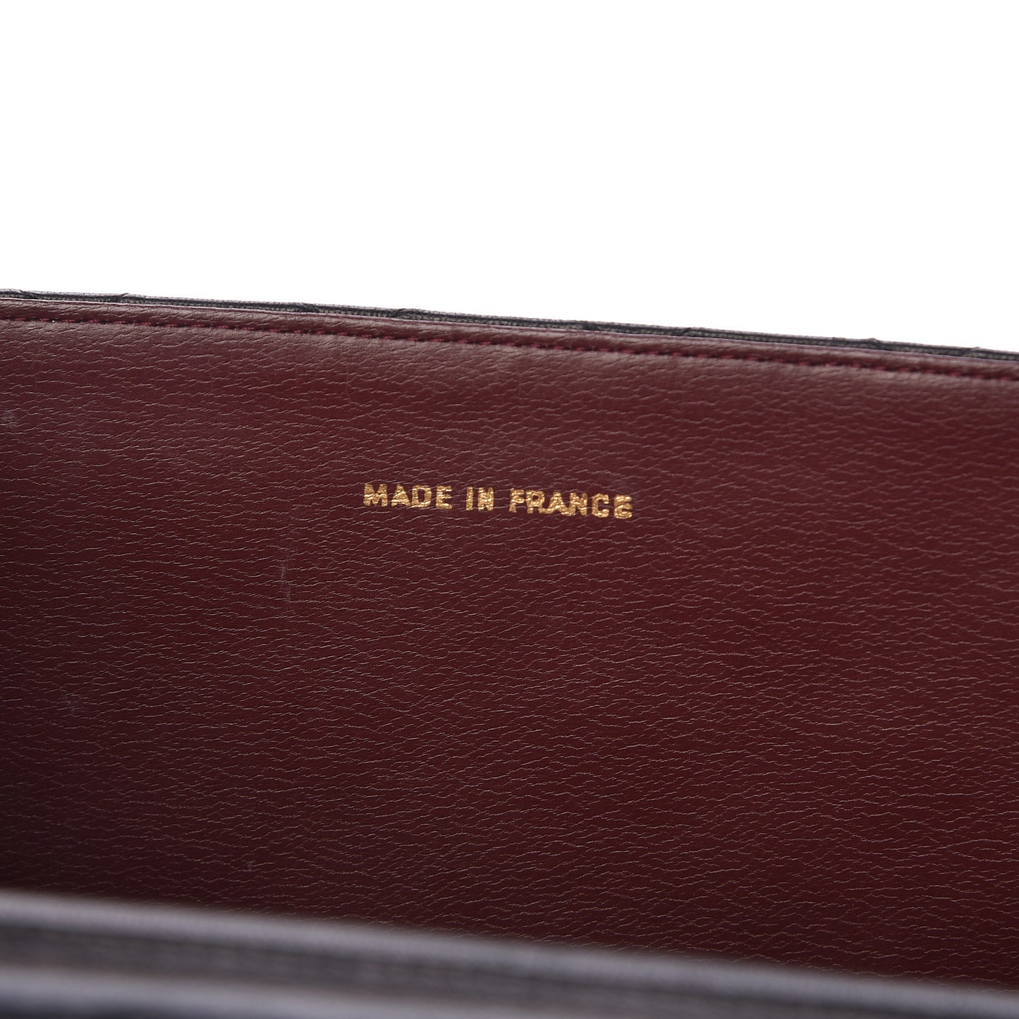 Lambskin Quilted Medium Single Flap Black