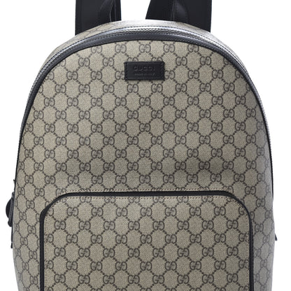 Gucci GG Supreme Monogram Medium Backpack Black 7 of 10