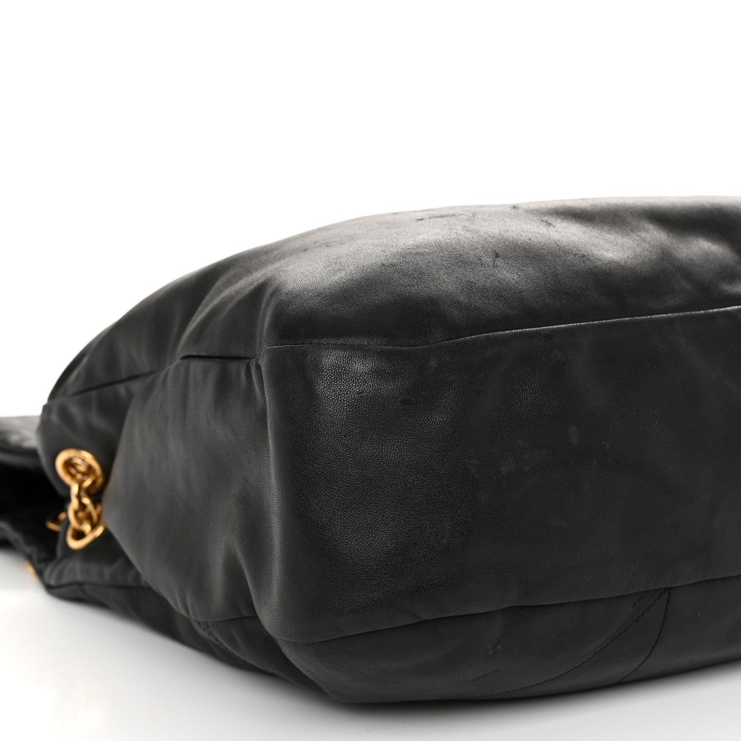 Saint Laurent Lambskin Matelasse Monogram Large Jamie 4.3 Black 9 of 12