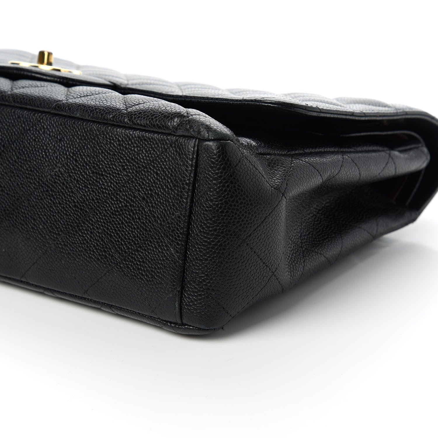 Chanel Caviar Quilted Maxi Double Flap Black 7 of 9
