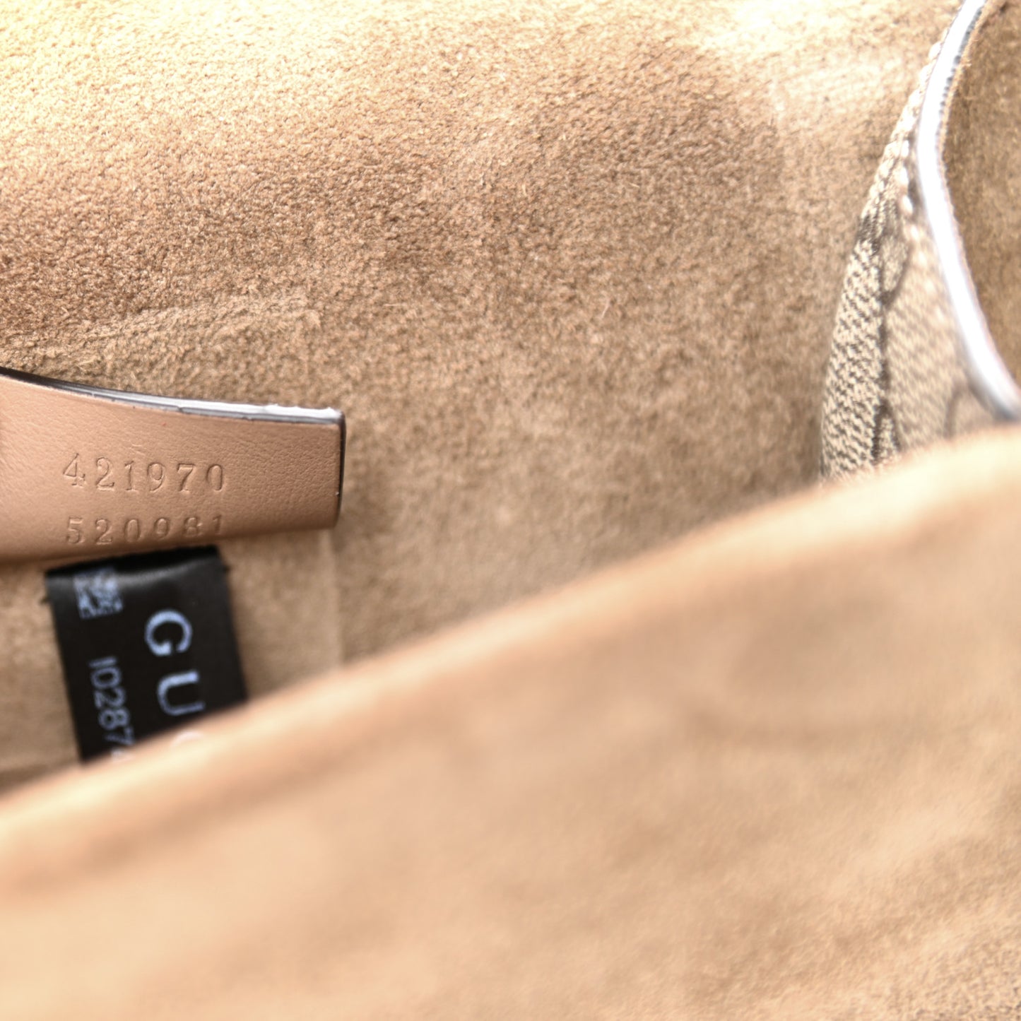 GG Supreme Monogram Mini Dionysus Shoulder Bag Taupe
