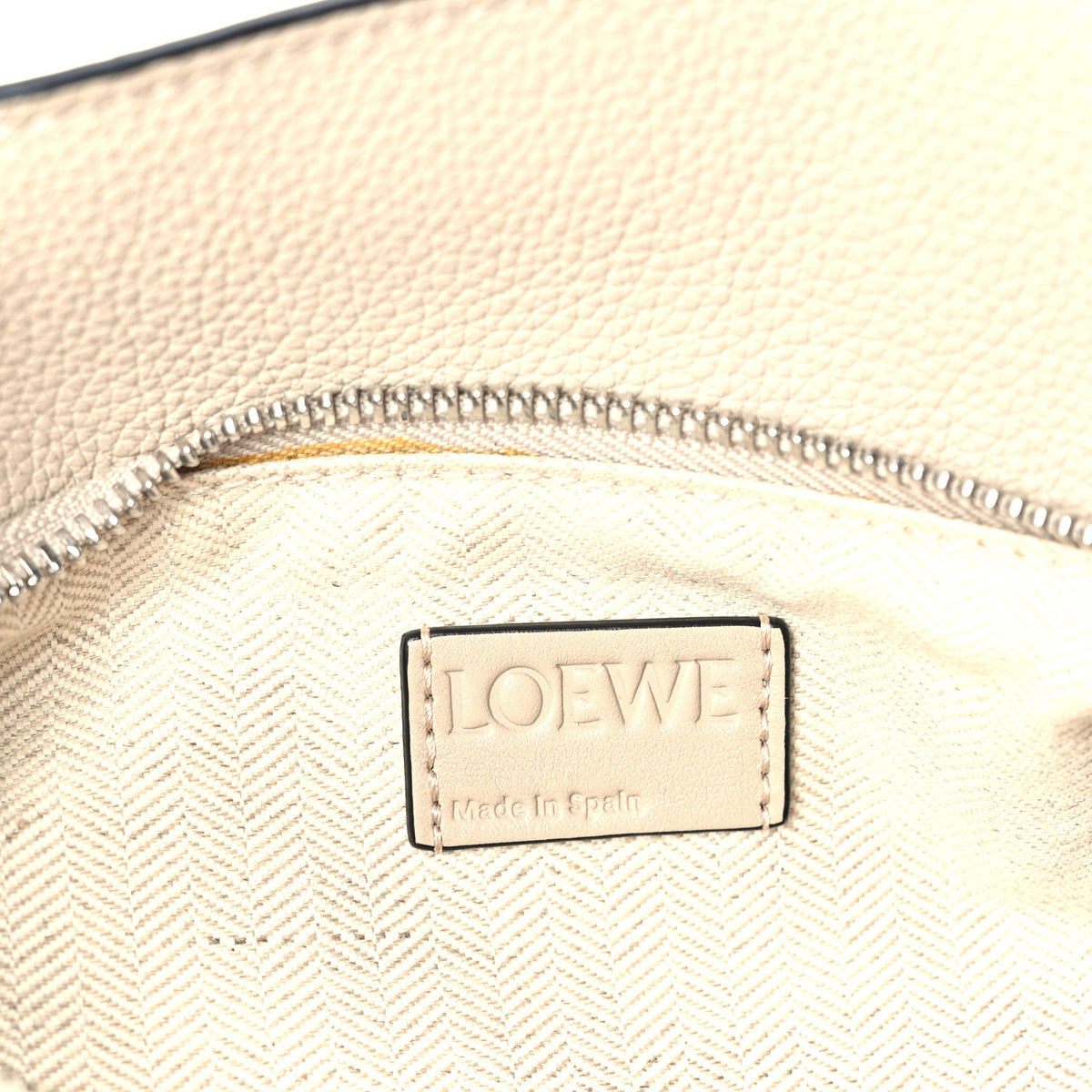 Loewe Calfskin Small Puzzle Bag Light Oat 6 of 11