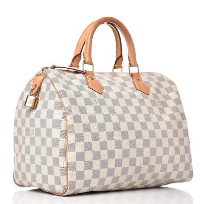 Louis Vuitton Damier Azur Speedy 30 3 of 13