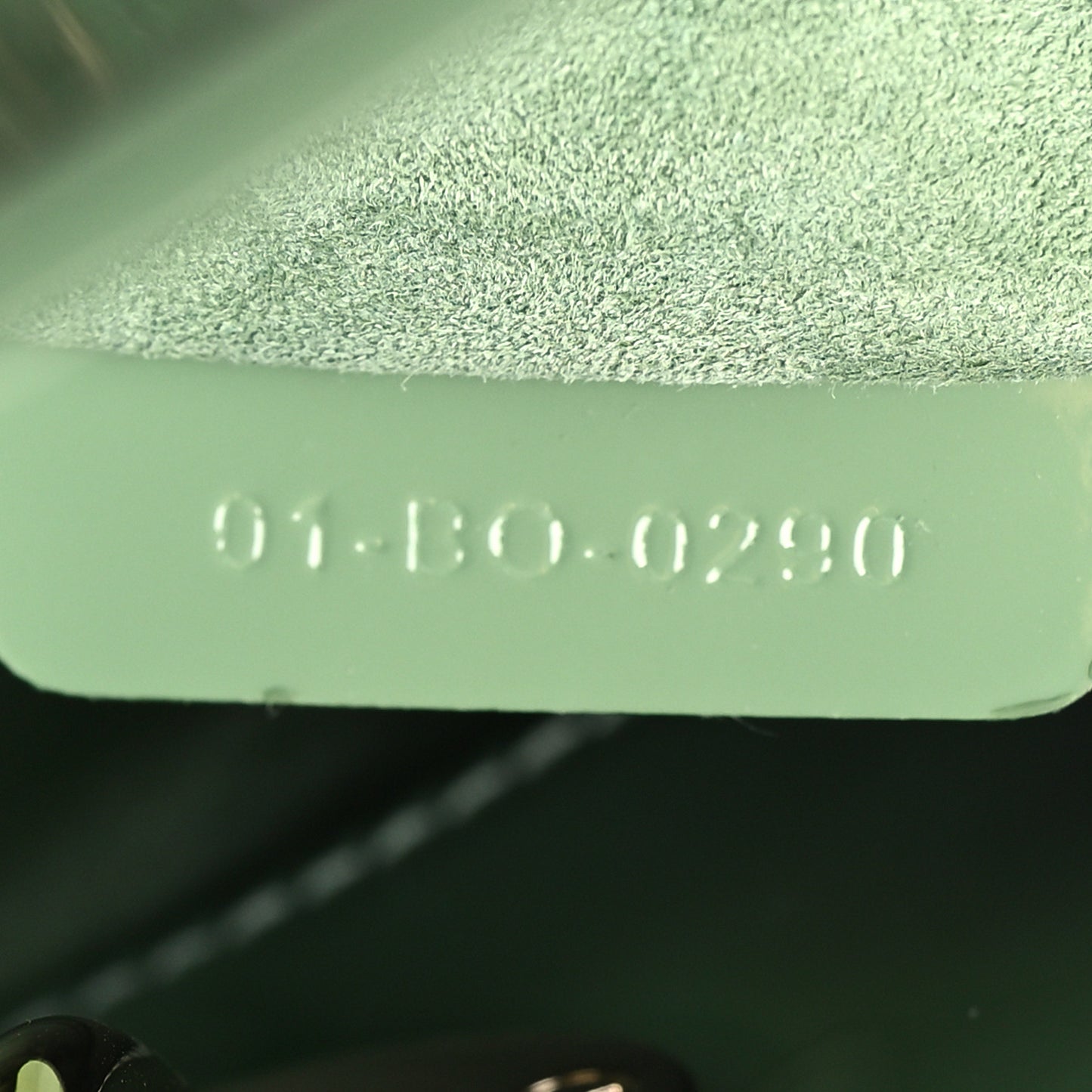 Patent Cannage Mini Lady Dior Mint Green