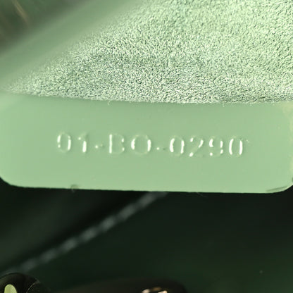 Christian Dior Patent Cannage Mini Lady Dior Mint Green 7 of 10