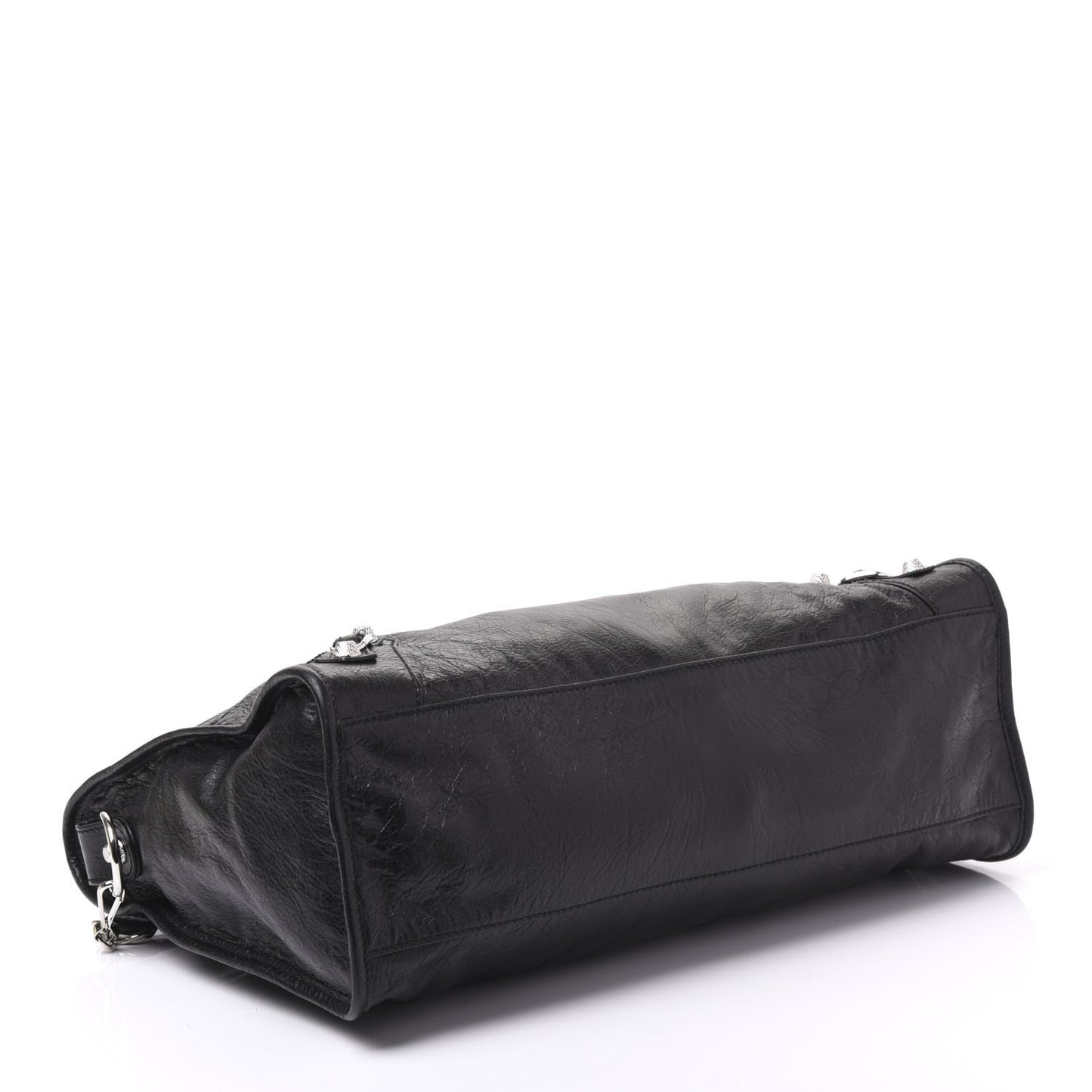 Agneau Giant 12 Silver Hardware City Black