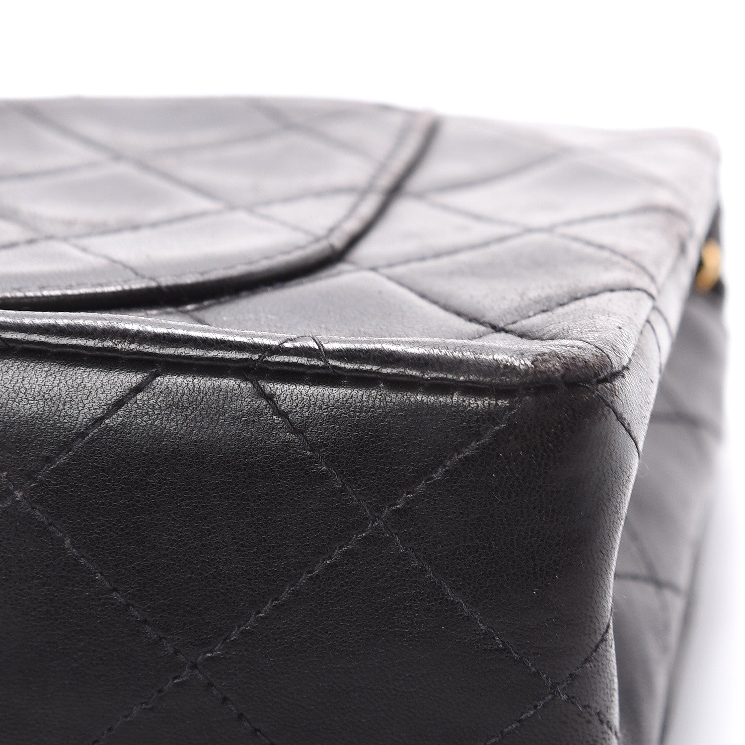 Chanel Lambskin Quilted Small Double Flap Black 13 of 22