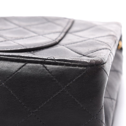 Chanel Lambskin Quilted Small Double Flap Black 13 of 22