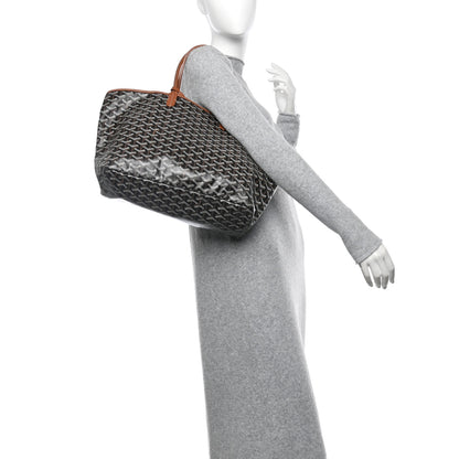 Goyard Goyardine Saint Louis PM Black Gold 2 of 14