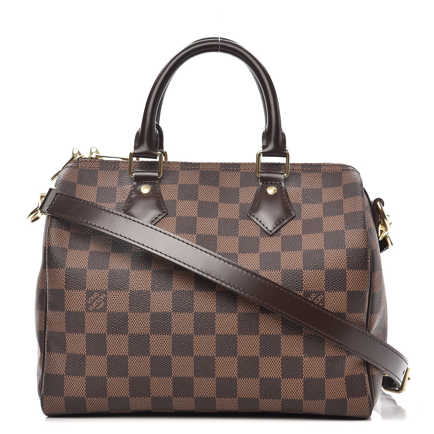 Louis Vuitton Damier Ebene Speedy Bandouliere 25 1 of 9