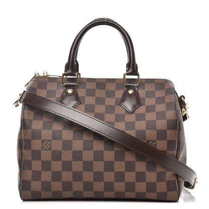 Louis Vuitton Damier Ebene Speedy Bandouliere 25 1 of 9