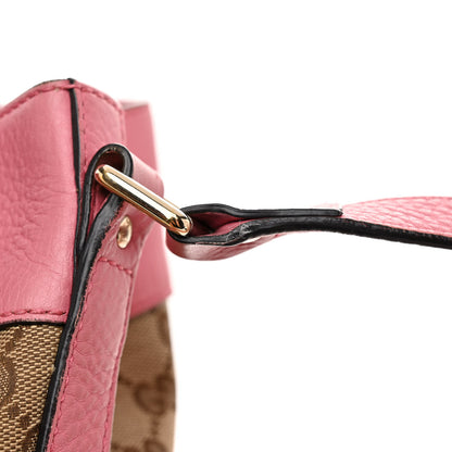 Gucci GG Monogram Calfskin Bucket Bag Pink 11 of 12