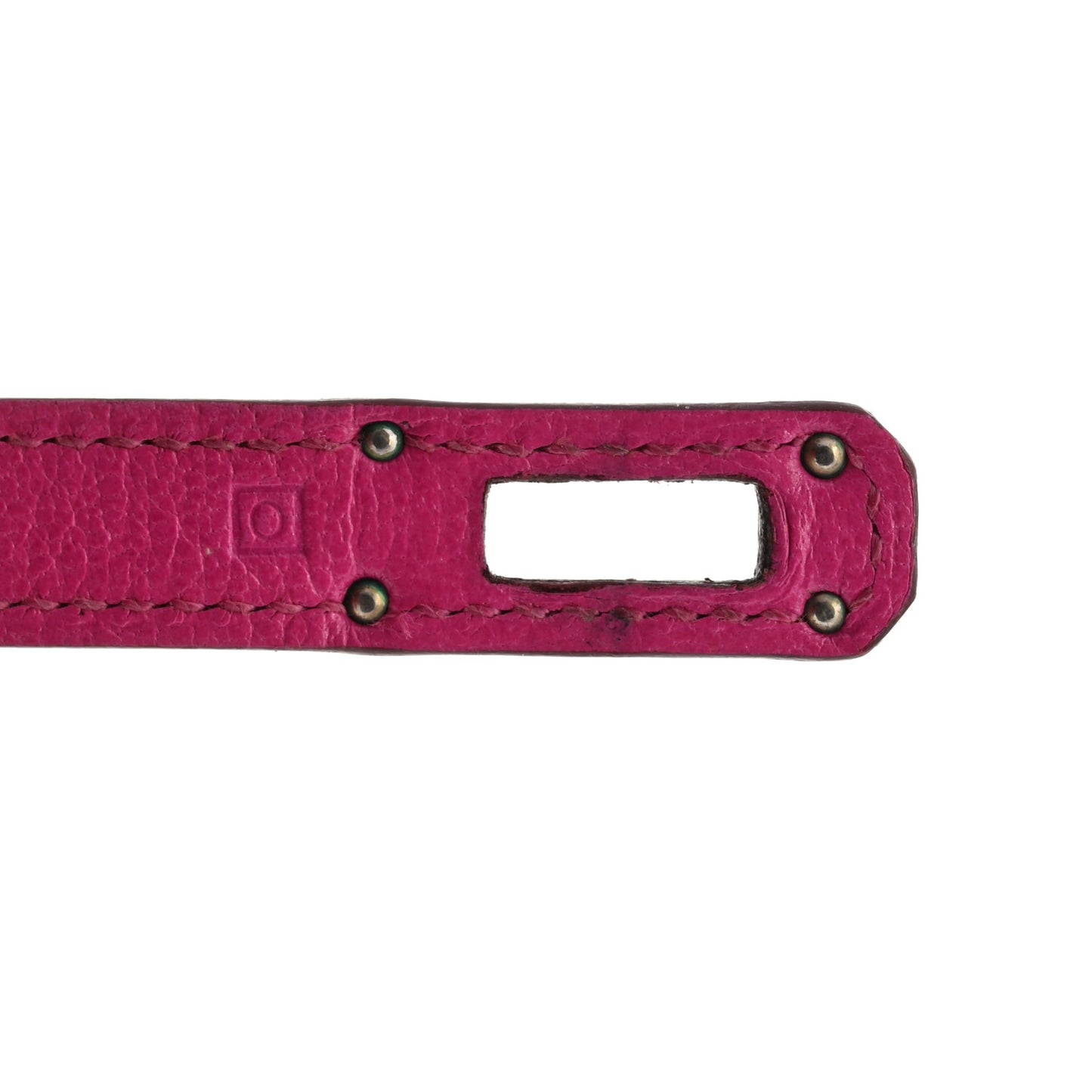 Tadelakt Verso Kelly Longue Wallet Rubis Rose Shocking