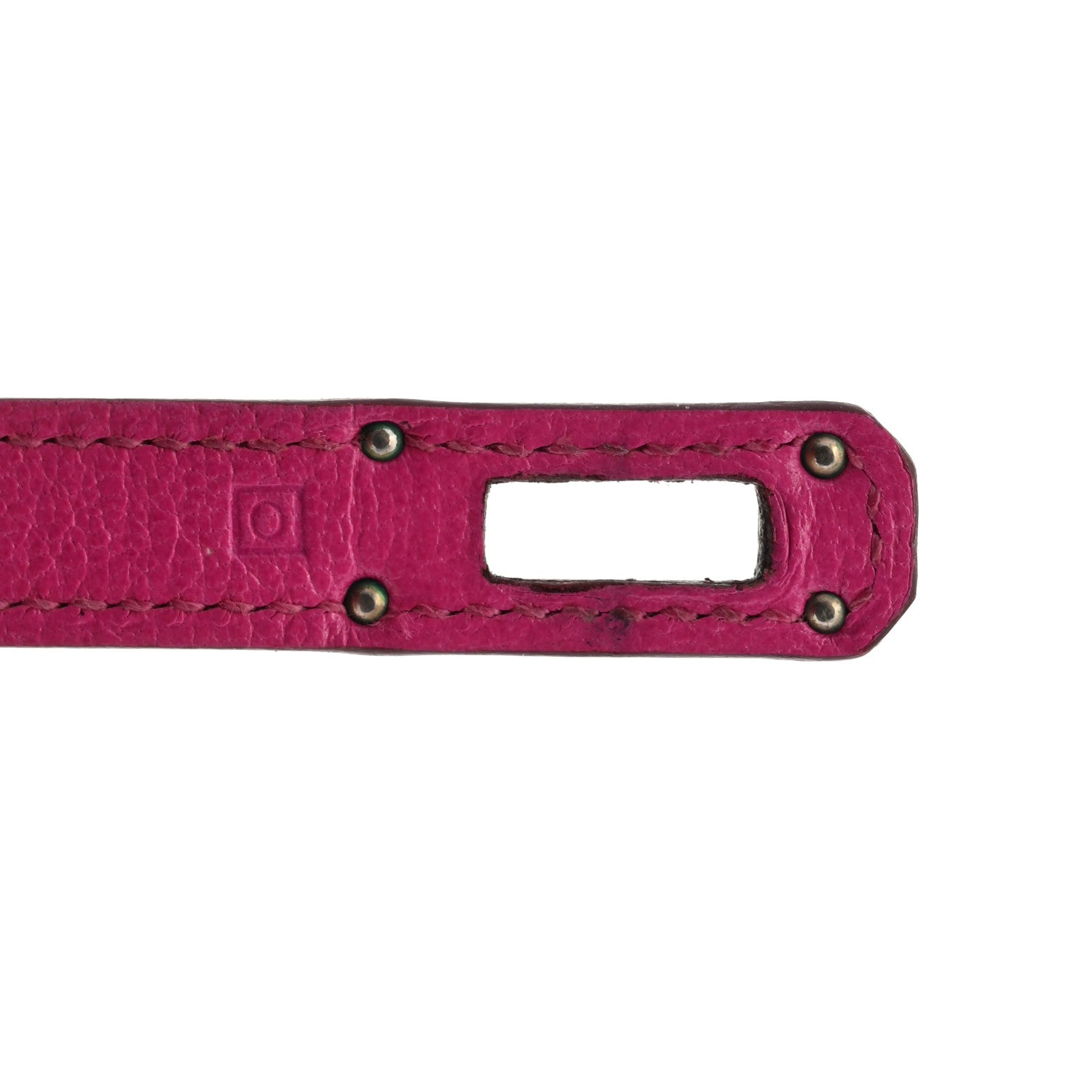 Hermes Tadelakt Verso Kelly Longue Wallet Rubis Rose Shocking 8 of 11