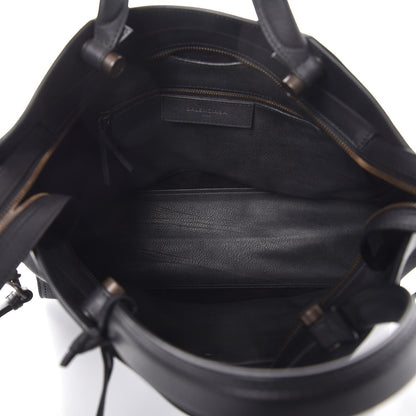 Balenciaga Veau Soyeux Perforated Blackout Hardware City Black 7 of 14