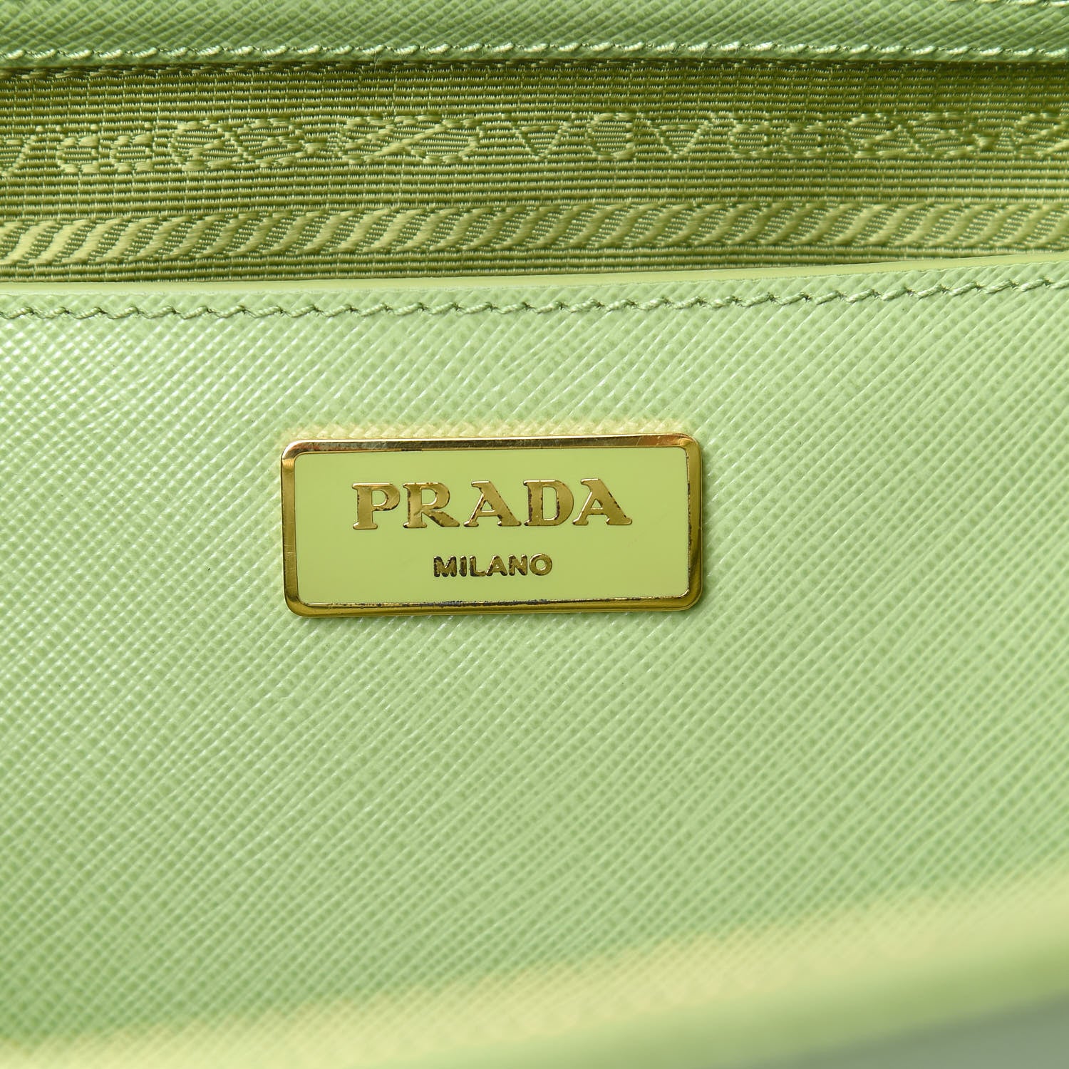 Prada Saffiano Medium Double Zip Galleria Tote Prato 6 of 12