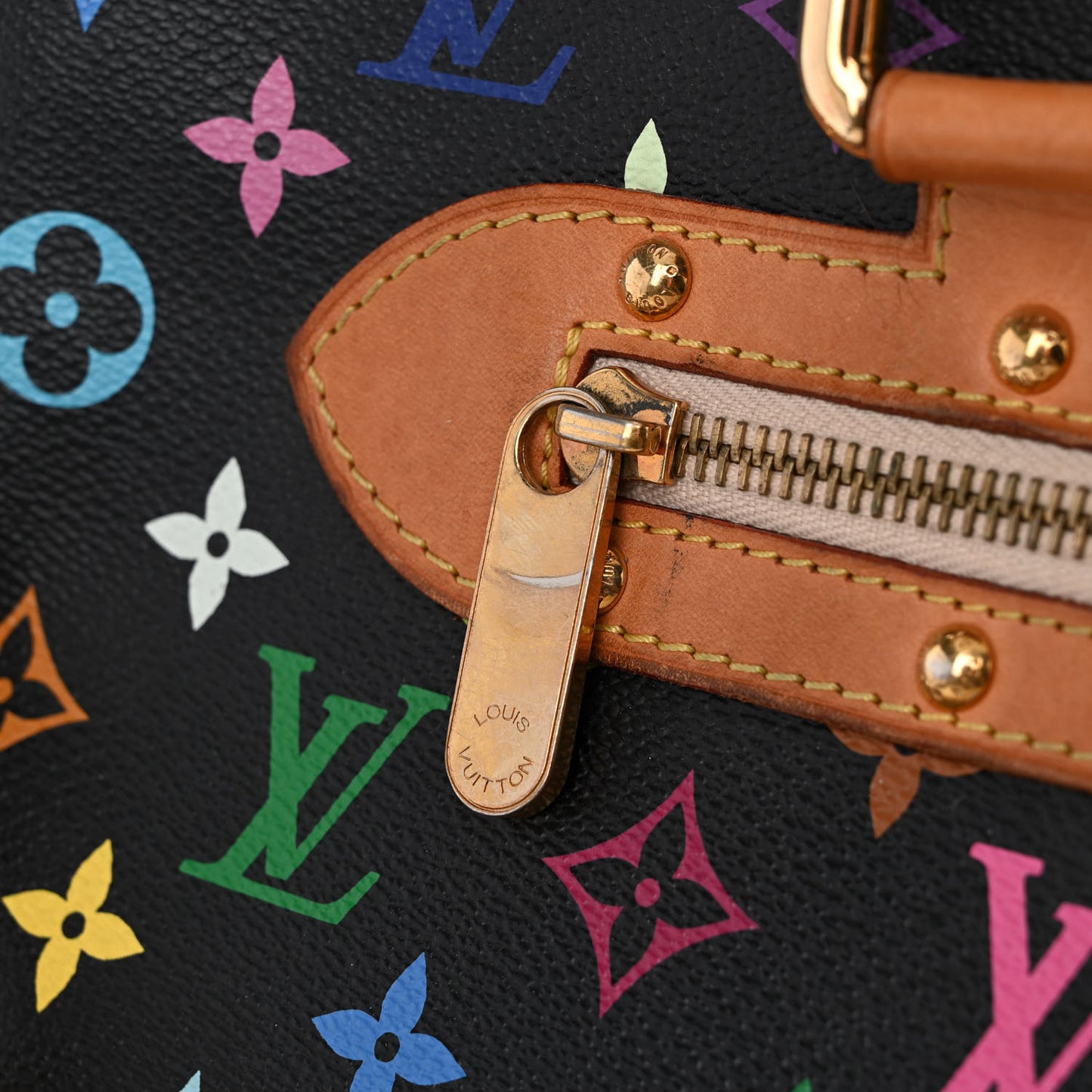 Monogram Multicolor Rita Black