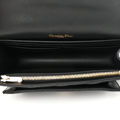Christian Dior Lambskin Cannage Miss Dior Chain Pouch Black 5 of 14