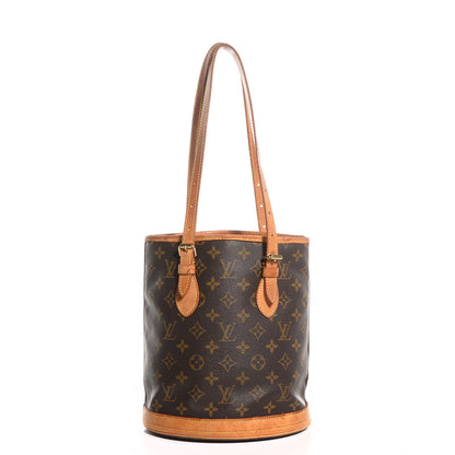 Louis Vuitton Monogram Petit Bucket 23 1 of 7