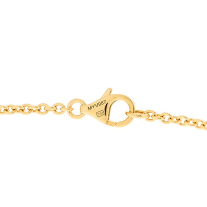 Cartier 18K Yellow Gold Interlocking LOVE Necklace 5 of 6