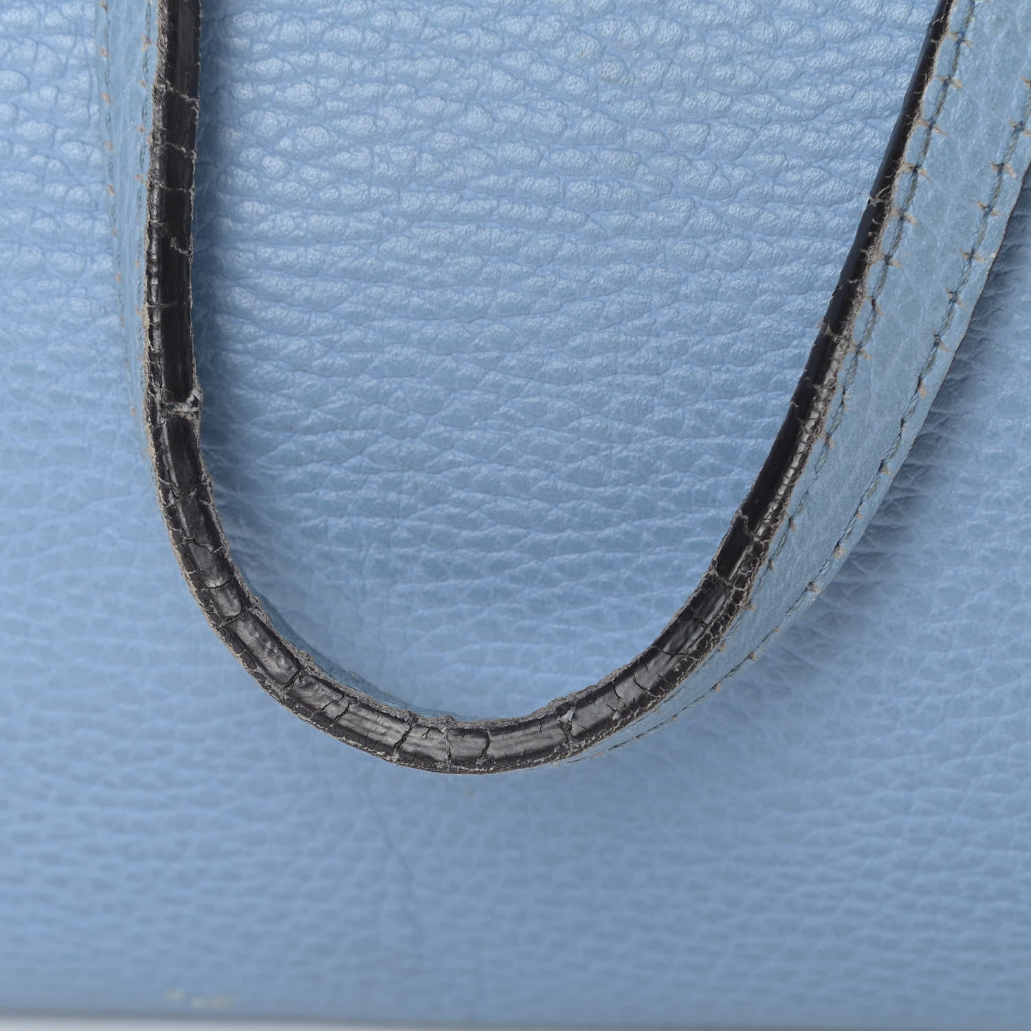 Gucci Dollar Calfskin Medium Swing Tote Mineral Blue 12 of 14