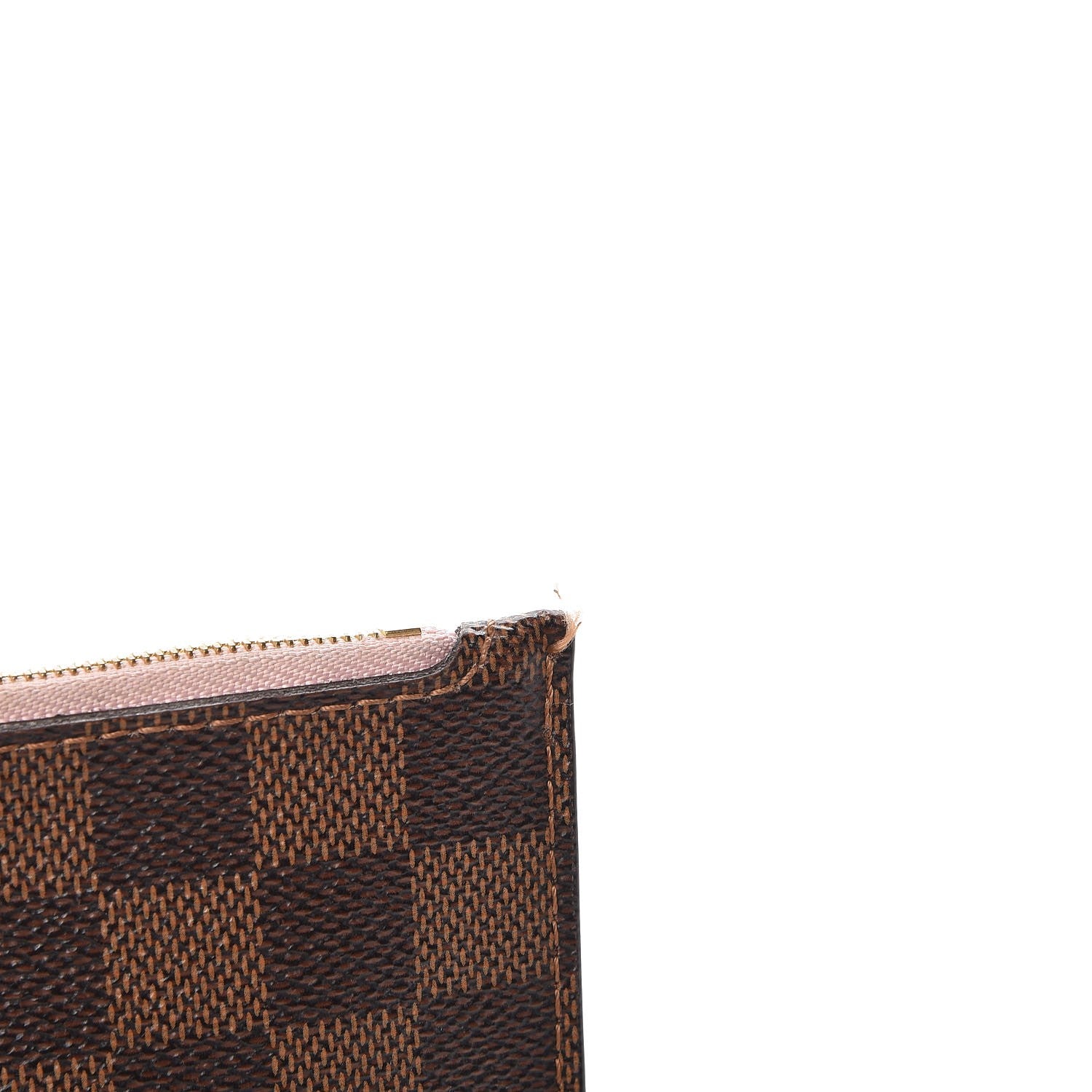 Louis Vuitton Damier Ebene Neverfull MM GM Pochette Rose Ballerine 13 of 13