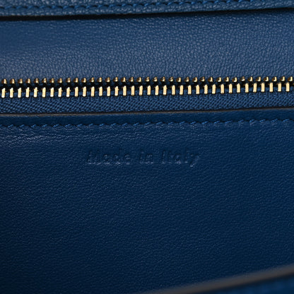 Celine Goatskin Medium Classic Box Flap Bag Deepsea 6 of 10