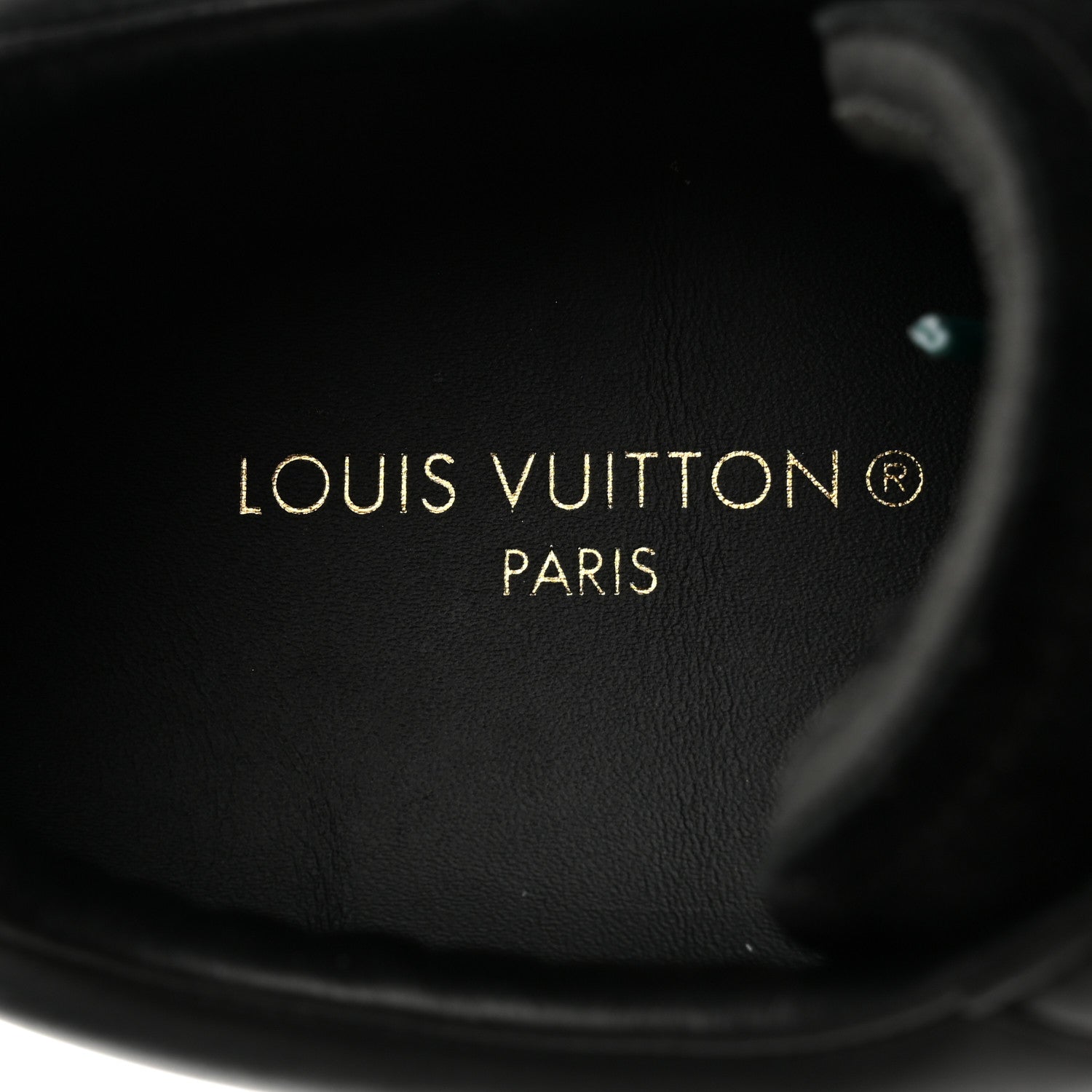 Louis Vuitton Calfskin Mens Luxembourg Samothrace Sneakers 7.5 Black Purple Green 7 of 8