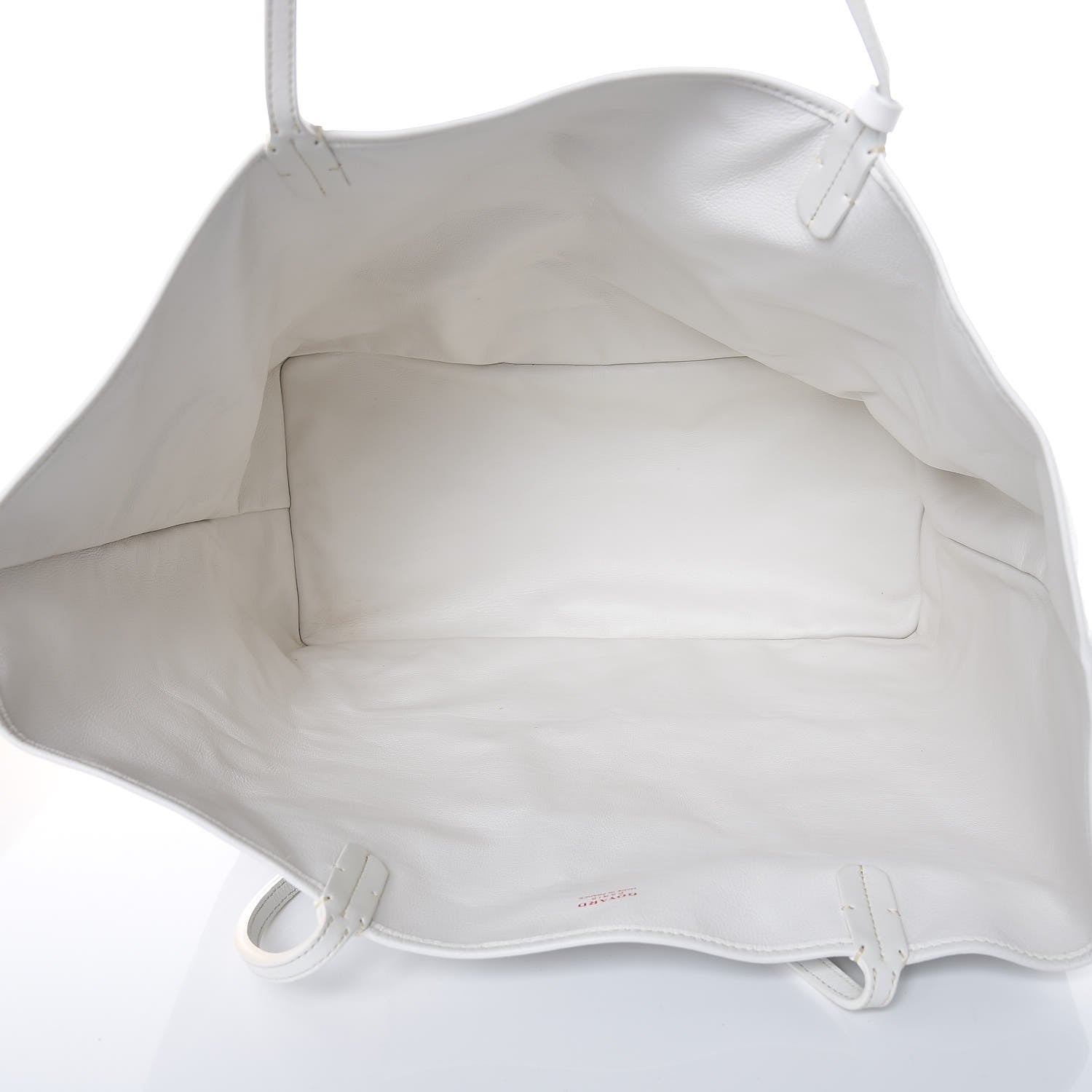 Goyard Goyardine Reversible Anjou GM White 9 of 14