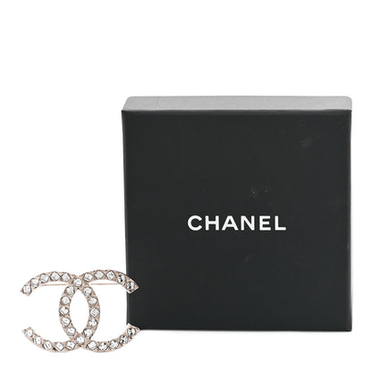 Chanel Baguette Crystal High Society CC Brooch Gold 5 of 5