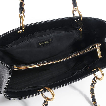 Chanel Caviar Grand Shopping Tote GST Black 5 of 7