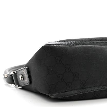 Gucci Monogram D Ring Abbey Pochette Black 9 of 12