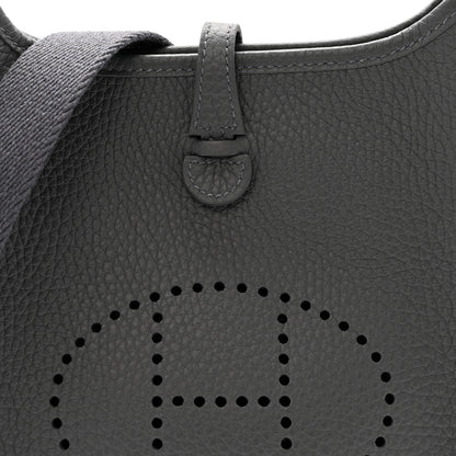 Hermes Taurillon Clemence Evelyne TPM Ardoise 8 of 11