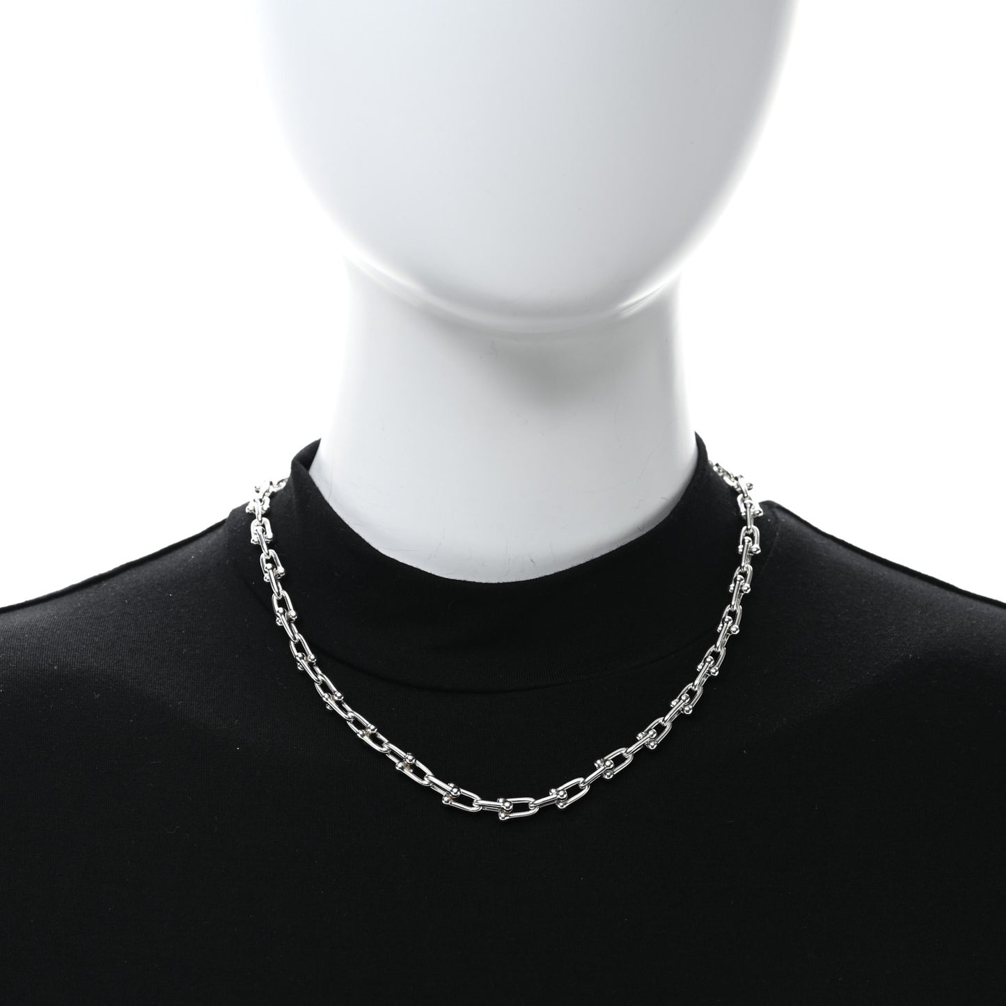 Sterling Silver Small HardWear Link Necklace
