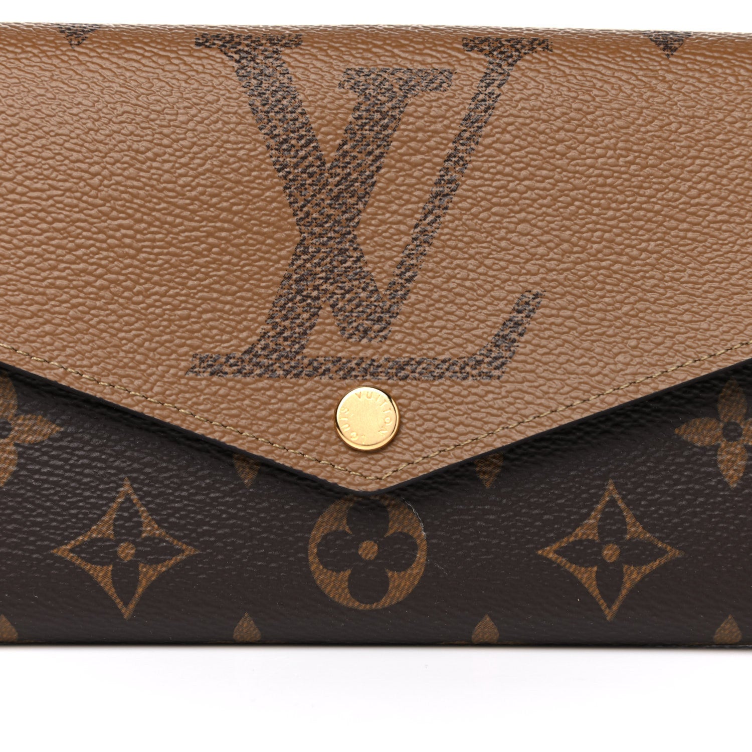 Louis Vuitton Reverse Monogram Giant Sarah Wallet 7 of 9