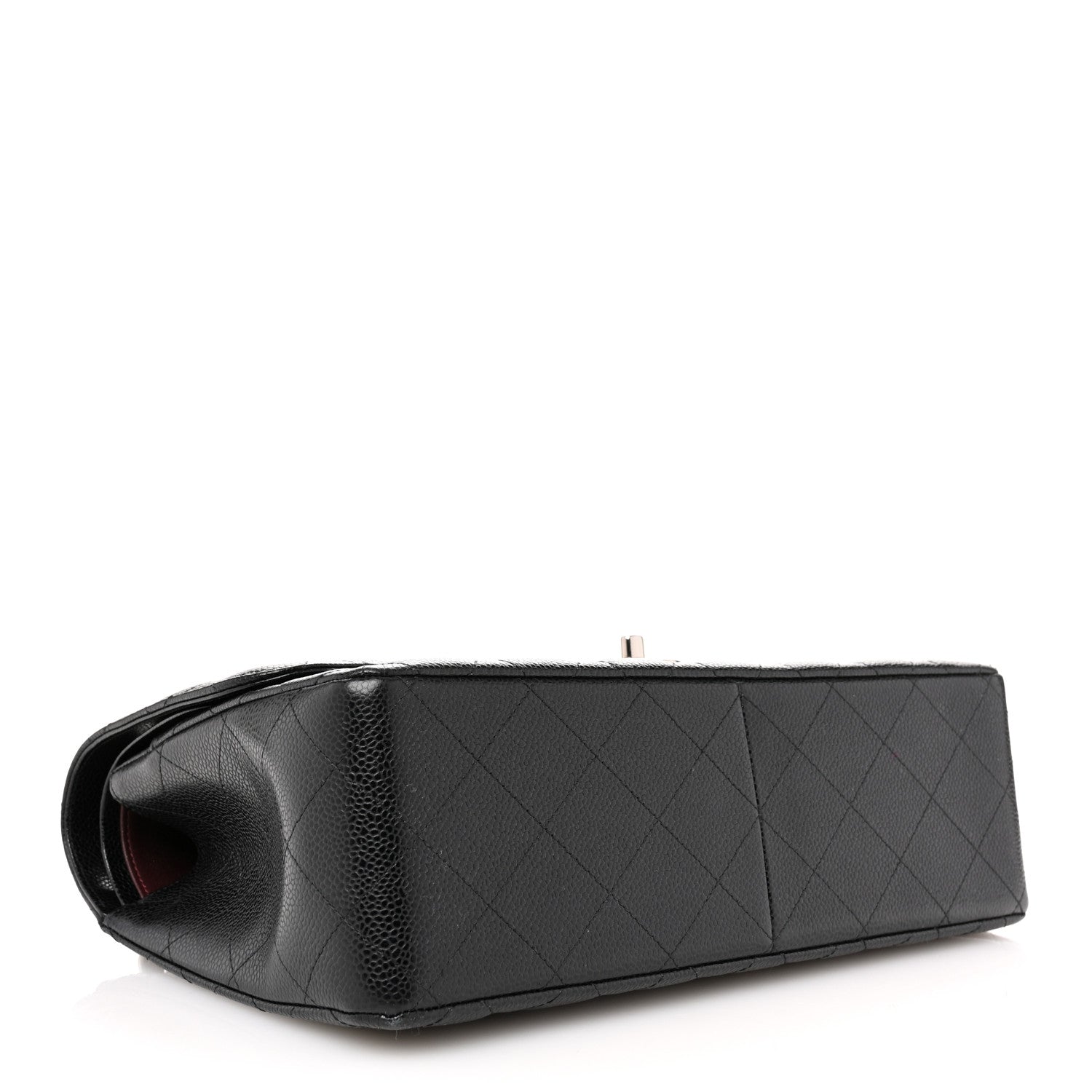 Chanel Caviar Quilted Jumbo Double Flap Black 4 of 12