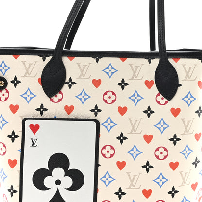 Louis Vuitton Game On Neverfull MM White 9 of 11