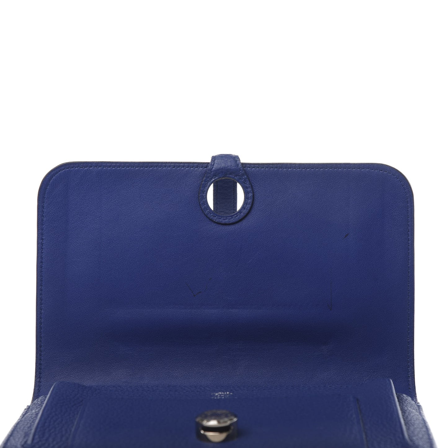 Togo Dogon Duo Wallet Bleu Electrique