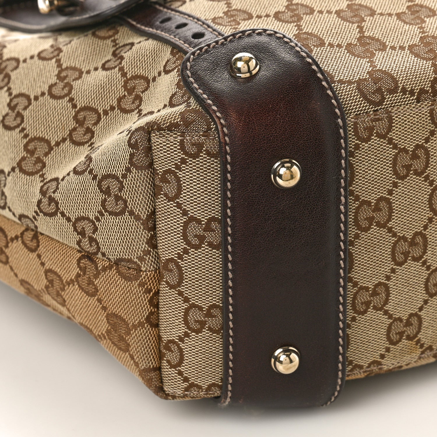Gucci Monogram Small Pelham Shoulder Bag Dark Brown 7 of 11