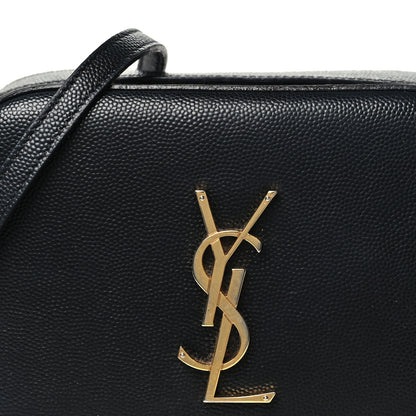 Saint Laurent Grain De Poudre Small Classic Monogram Camera Bag Black 7 of 11