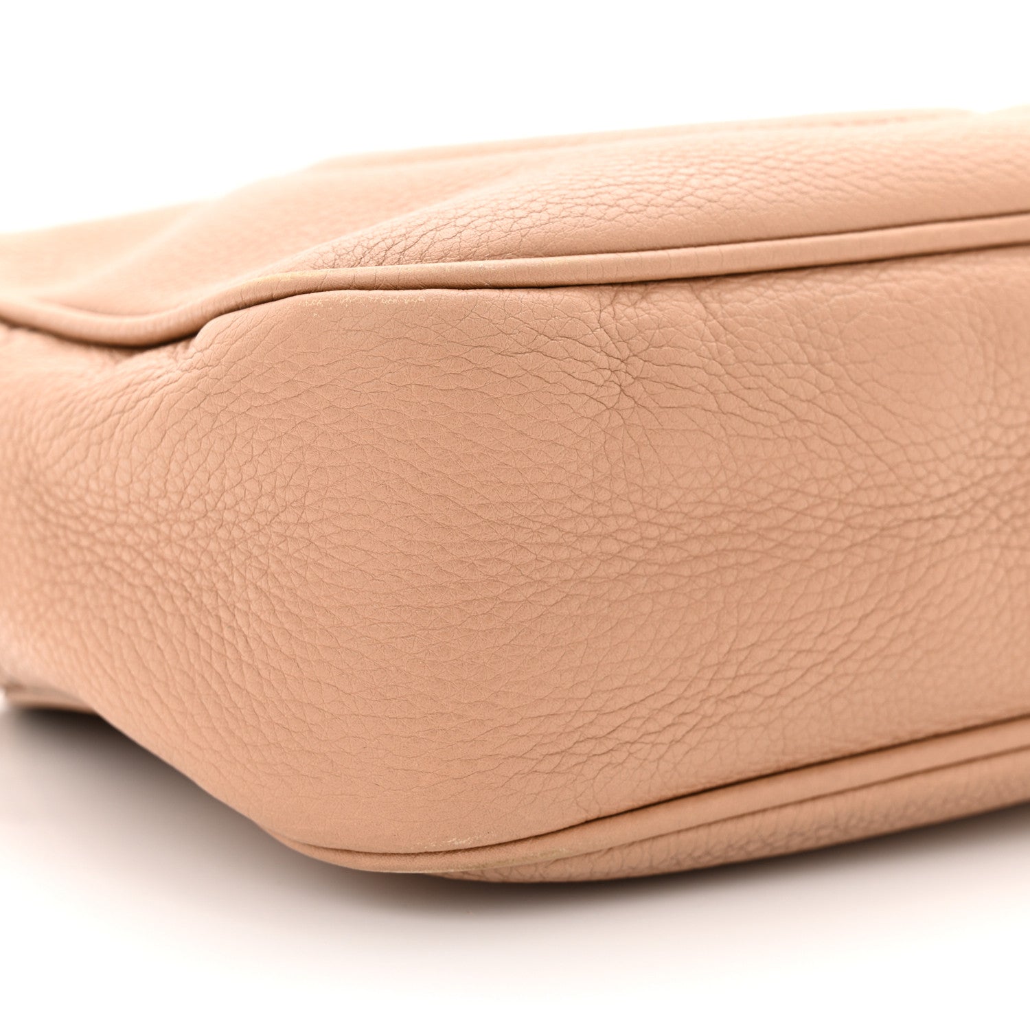 Gucci Pebbled Calfskin Small Soho Disco Bag Camelia 9 of 19