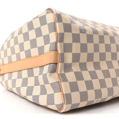 Louis Vuitton Damier Azur Speedy Bandouliere 30 8 of 9