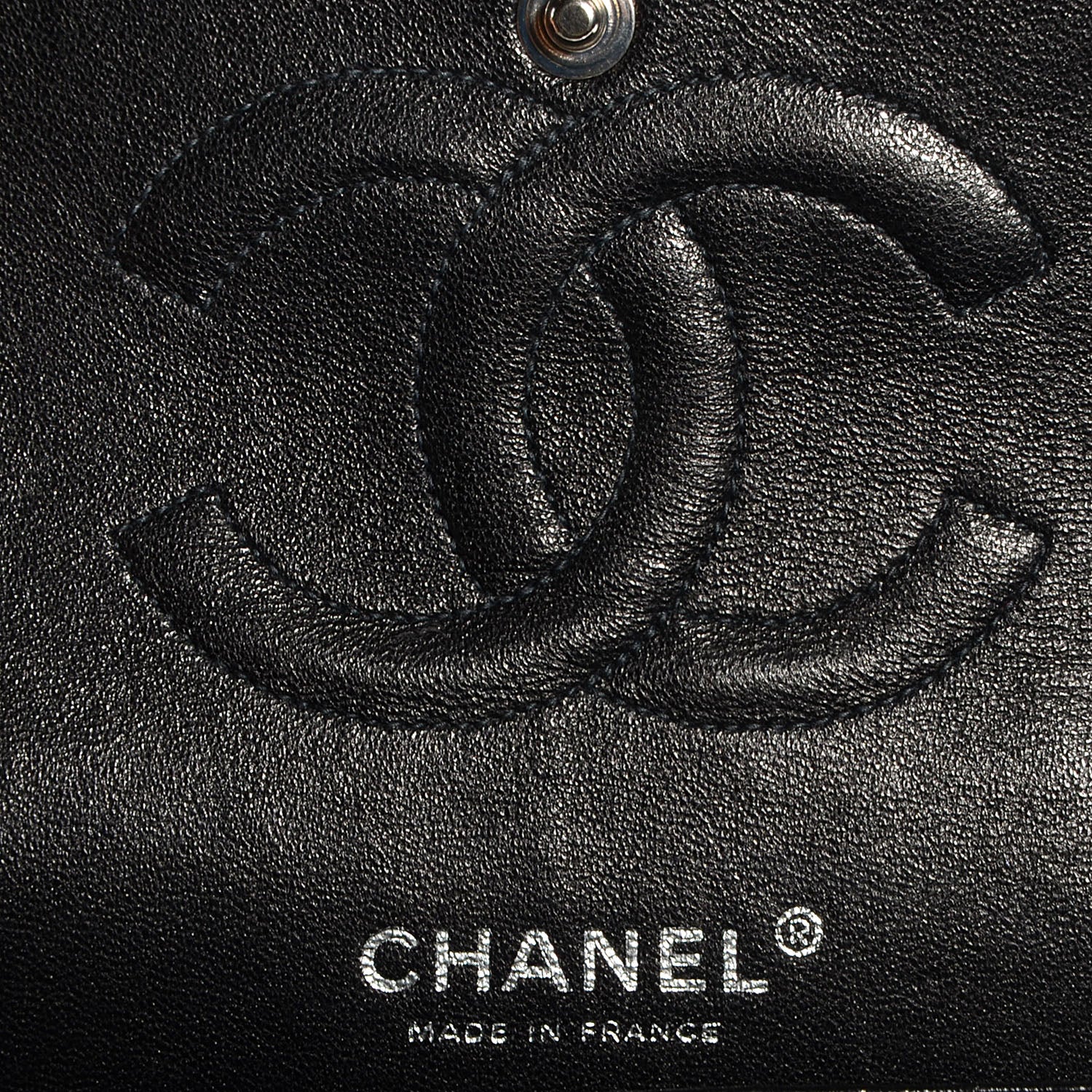Chanel Caviar Quilted Medium Double Flap Black 6 of 8